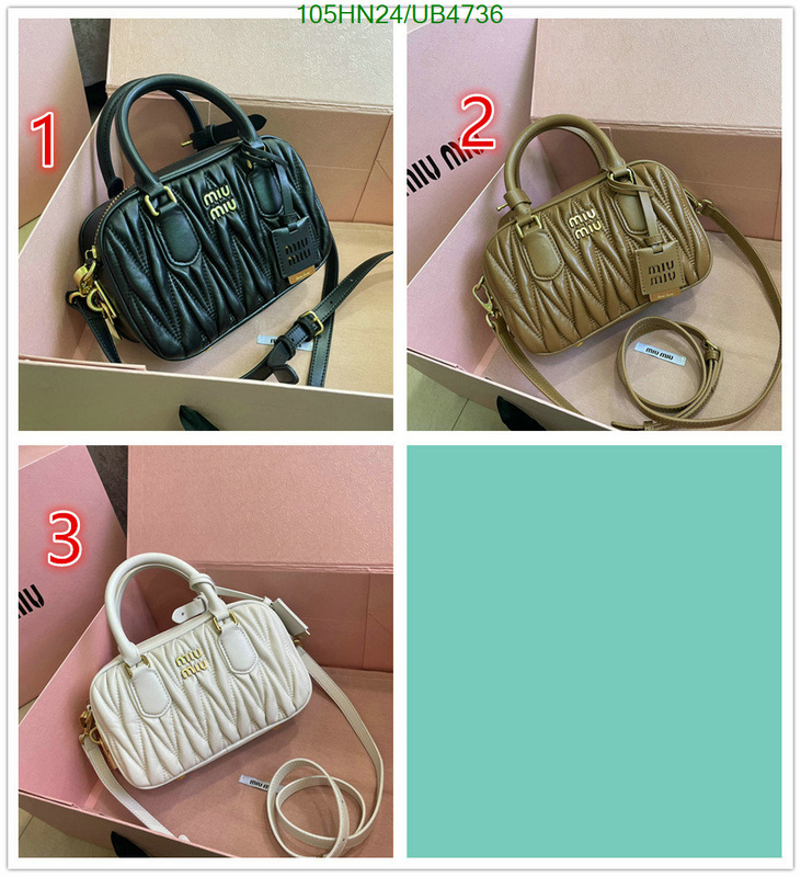 Miu Miu-Bag-4A Quality Code: UB4736 $: 105USD