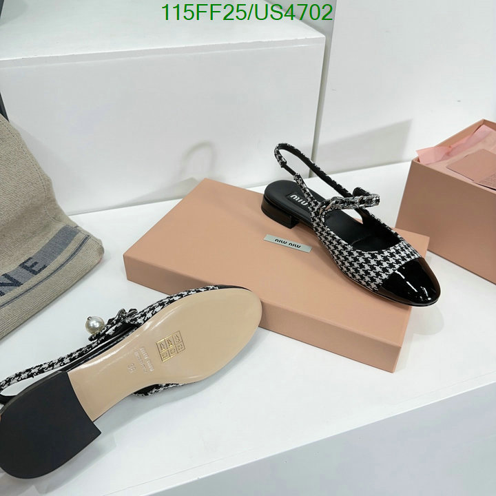 Miu Miu-Women Shoes Code: US4702 $: 115USD