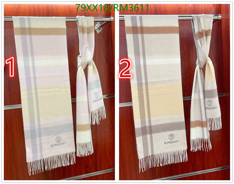 Burberry-Scarf Code: RM3611 $: 79USD