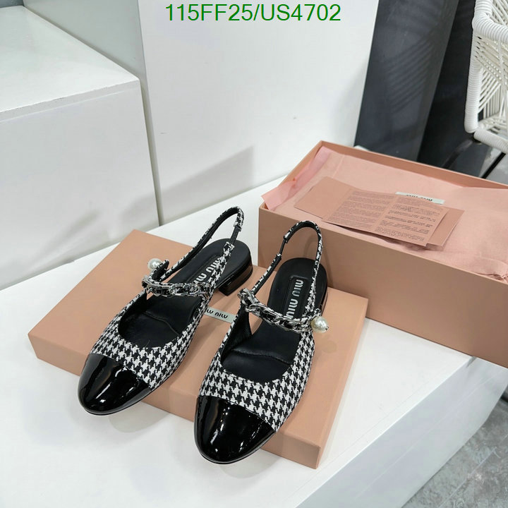 Miu Miu-Women Shoes Code: US4702 $: 115USD