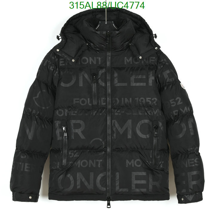 Moncler-Down jacket Men Code: UC4774 $: 315USD