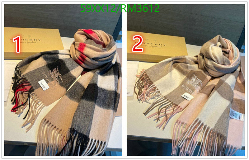 Burberry-Scarf Code: RM3612 $: 59USD