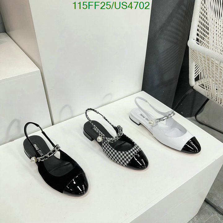 Miu Miu-Women Shoes Code: US4702 $: 115USD