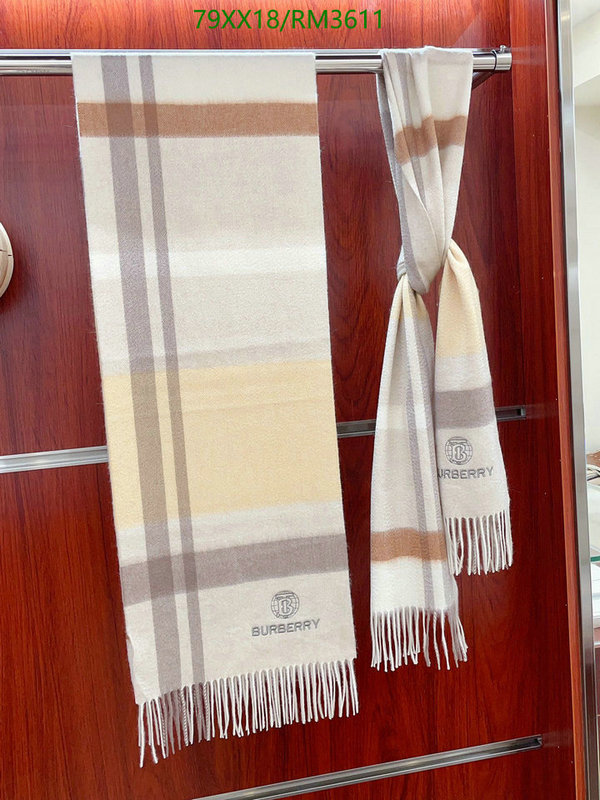 Burberry-Scarf Code: RM3611 $: 79USD