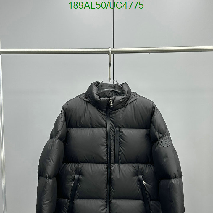 Moncler-Down jacket Men Code: UC4775 $: 189USD