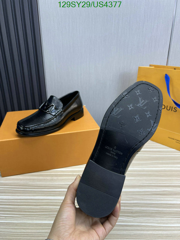 LV-Men shoes Code: US4377 $: 129USD