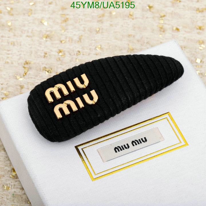 MIU MIU-Headband Code: UA5195 $: 45USD