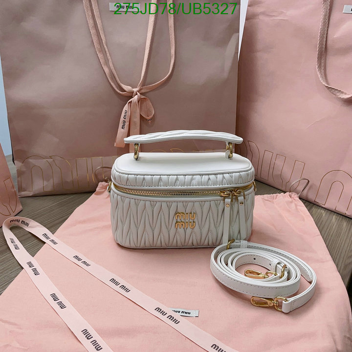 Miu Miu-Bag-Mirror Quality Code: UB5327 $: 275USD