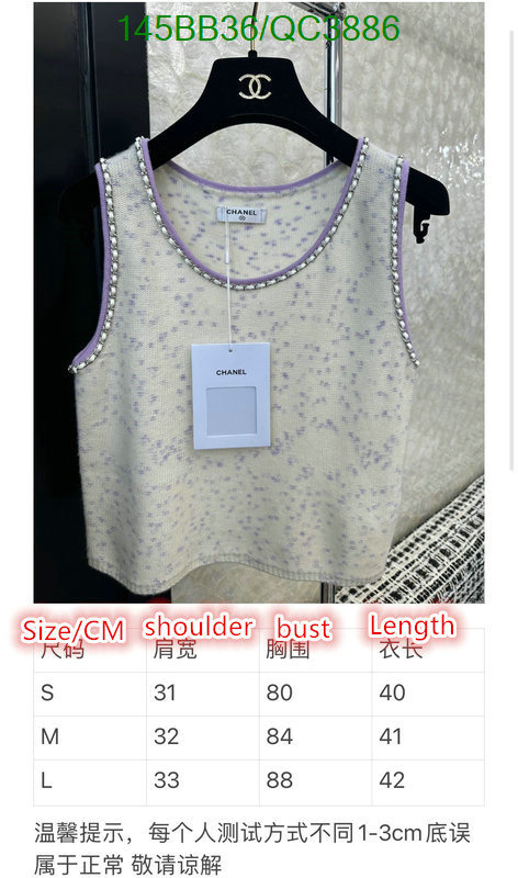 Chanel-Clothing Code: QC3886 $: 145USD