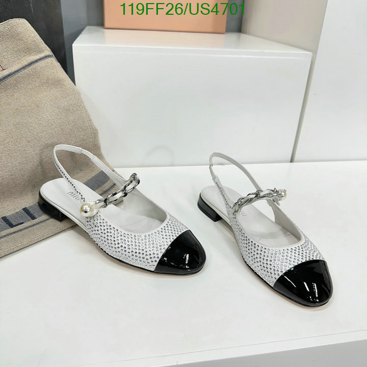 Miu Miu-Women Shoes Code: US4701 $: 119USD