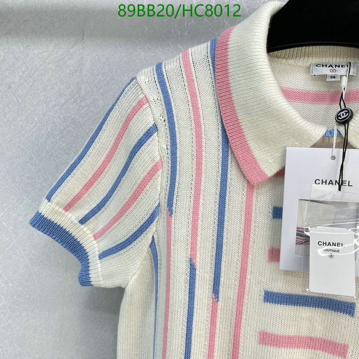 Chanel-Clothing Code: HC8012 $: 89USD