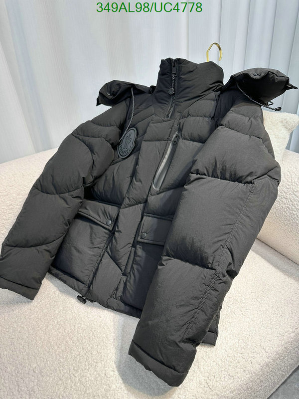 Moncler-Down jacket Men Code: UC4778 $: 349USD