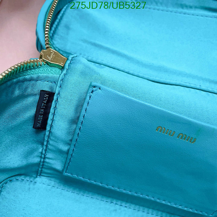 Miu Miu-Bag-Mirror Quality Code: UB5327 $: 275USD