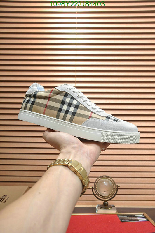 Burberry-Men shoes Code: US4403 $: 109USD