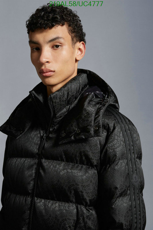 Moncler-Down jacket Men Code: UC4777 $: 219USD