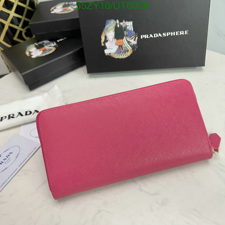 Prada-Wallet-4A Quality Code: UT6058 $: 55USD