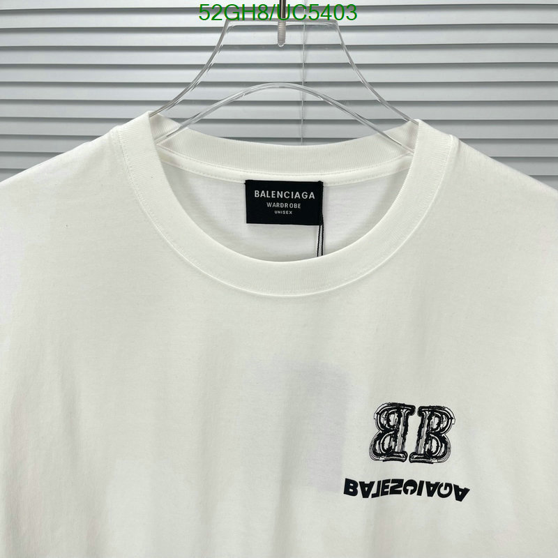 Balenciaga-Clothing Code: UC5403 $: 52USD