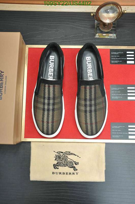 Burberry-Men shoes Code: US4402 $: 109USD