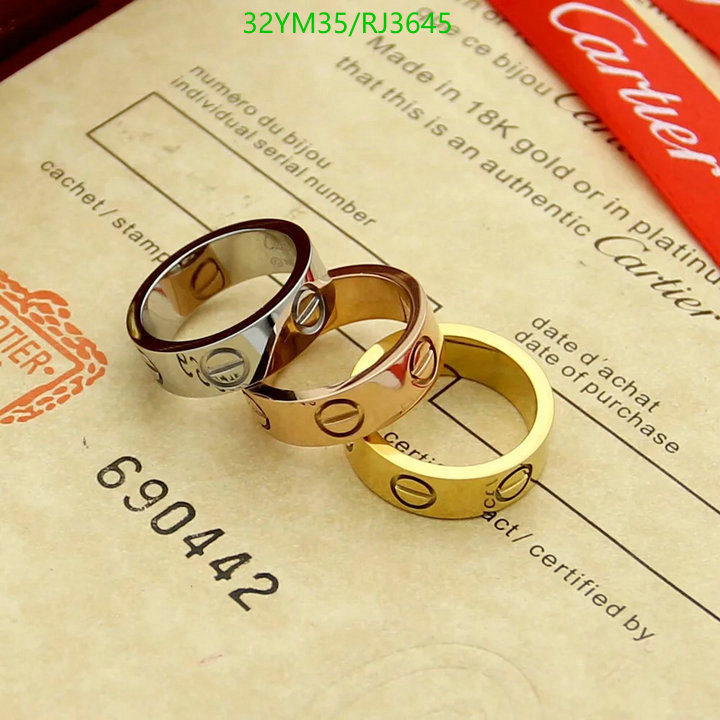 Cartier-Jewelry Code: RJ3645 $: 32USD