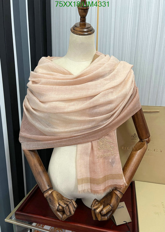 Burberry-Scarf Code: UM4331 $: 75USD