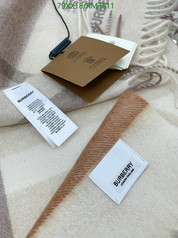 Burberry-Scarf Code: RM3611 $: 79USD