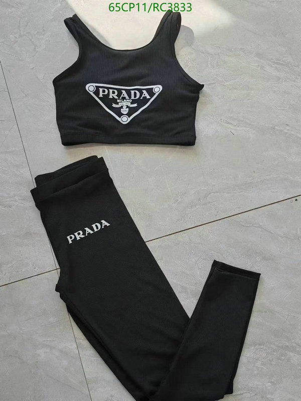 Prada-Clothing Code: RC3833 $: 65USD