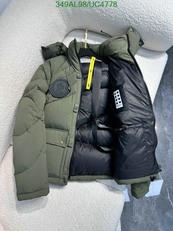 Moncler-Down jacket Women Code: UC4778 $: 349USD