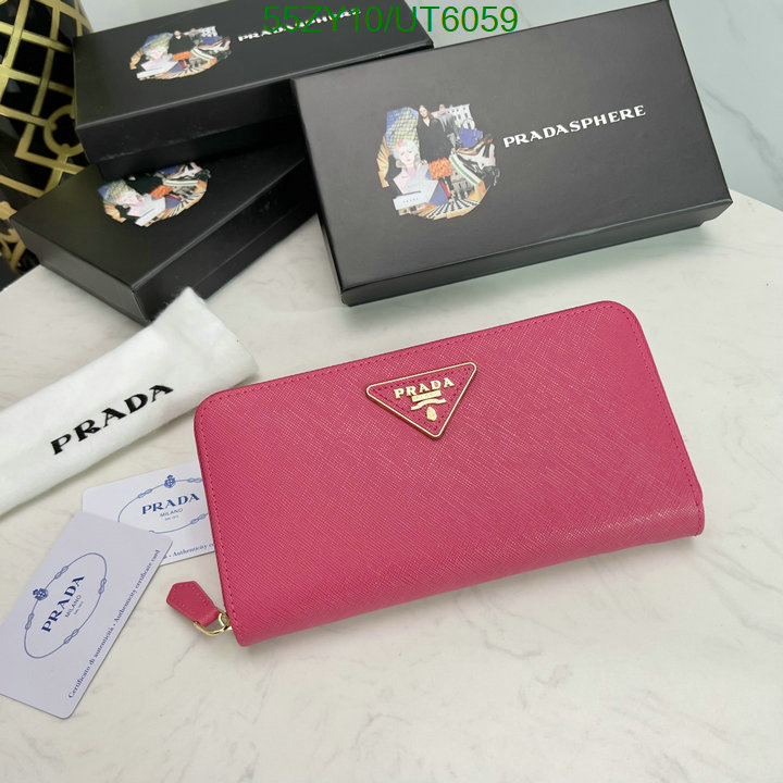 Prada-Wallet-4A Quality Code: UT6059 $: 55USD