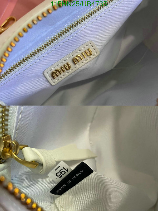 Miu Miu-Bag-4A Quality Code: UB4735 $: 115USD