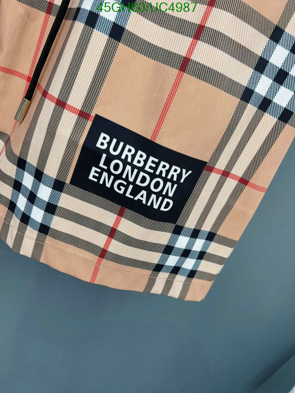 Burberry-Clothing Code: UC4987 $: 45USD