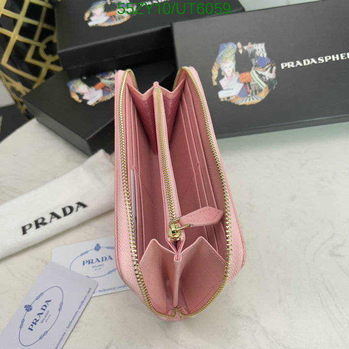 Prada-Wallet-4A Quality Code: UT6059 $: 55USD