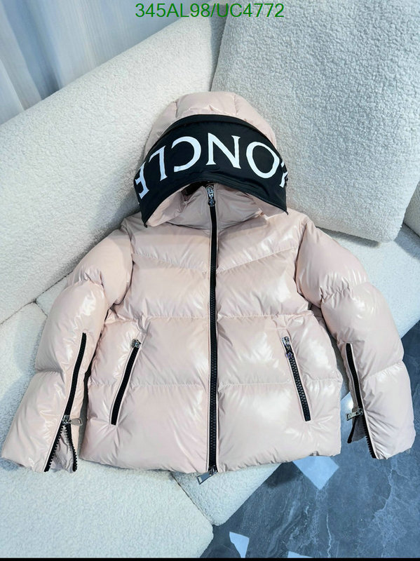 Moncler-Down jacket Women Code: UC4772 $: 345USD