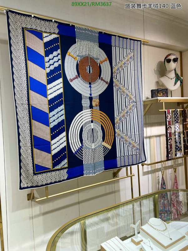 Hermes-Scarf Code: RM3637 $: 89USD