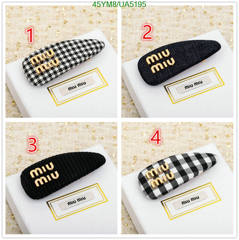 MIU MIU-Headband Code: UA5195 $: 45USD