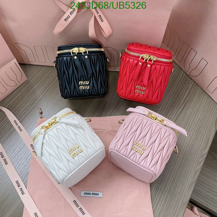 Miu Miu-Bag-Mirror Quality Code: UB5326 $: 245USD