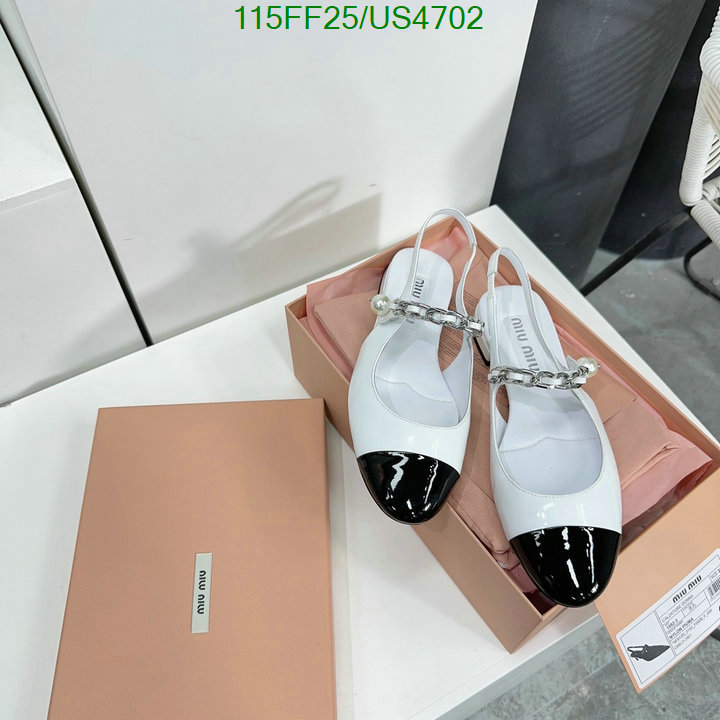 Miu Miu-Women Shoes Code: US4702 $: 115USD