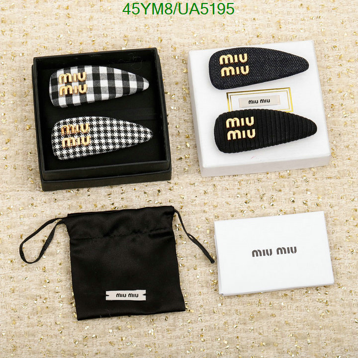 MIU MIU-Headband Code: UA5195 $: 45USD
