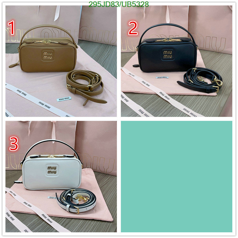 Miu Miu-Bag-Mirror Quality Code: UB5328 $: 295USD