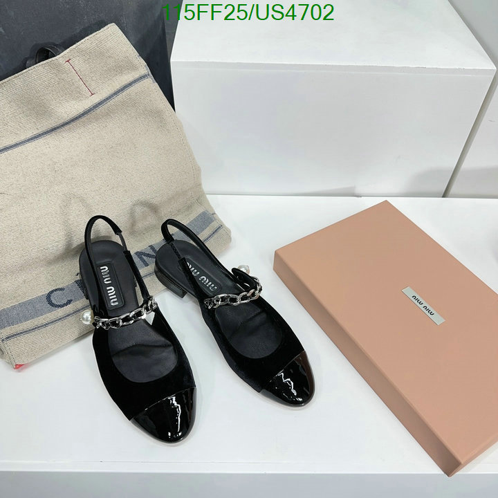 Miu Miu-Women Shoes Code: US4702 $: 115USD