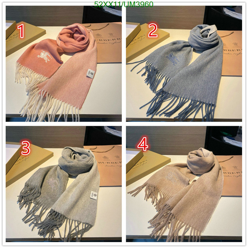 Burberry-Scarf Code: UM3960 $: 52USD