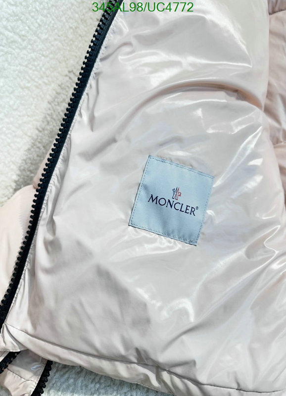 Moncler-Down jacket Women Code: UC4772 $: 345USD