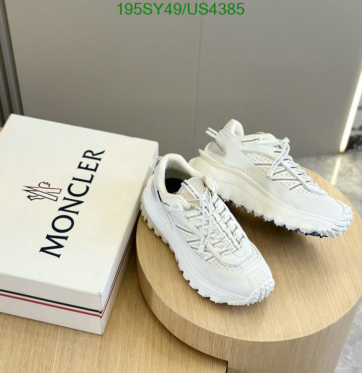 Moncler-Men shoes Code: US4385 $: 195USD