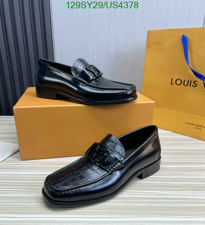 LV-Men shoes Code: US4378 $: 129USD