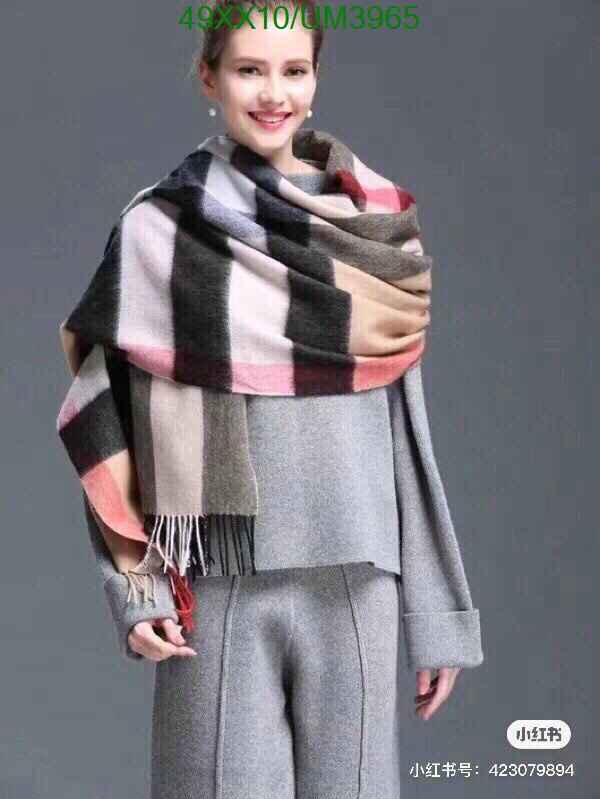 Burberry-Scarf Code: UM3965 $: 49USD