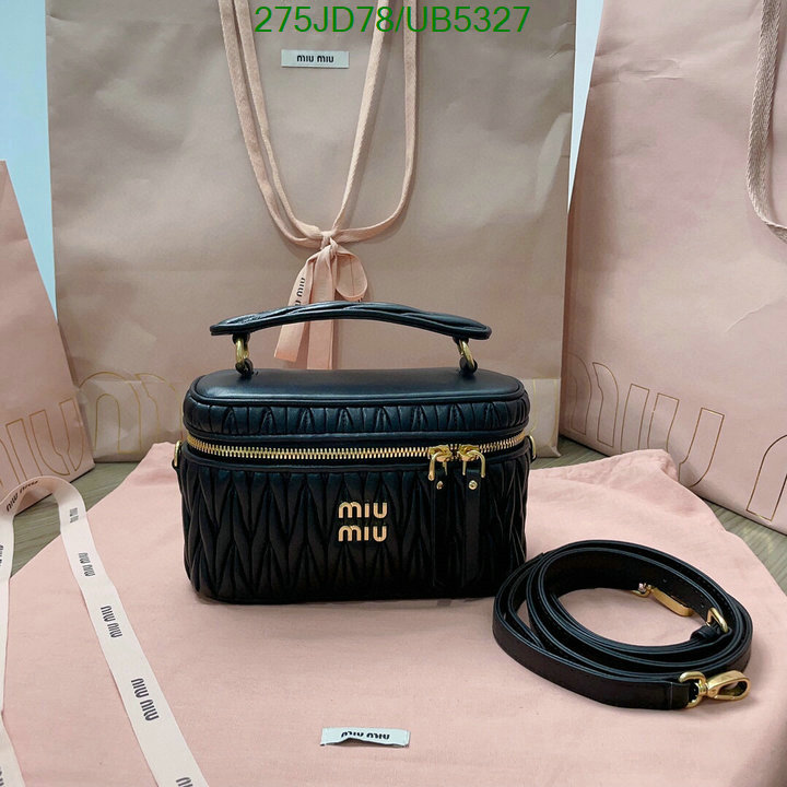 Miu Miu-Bag-Mirror Quality Code: UB5327 $: 275USD