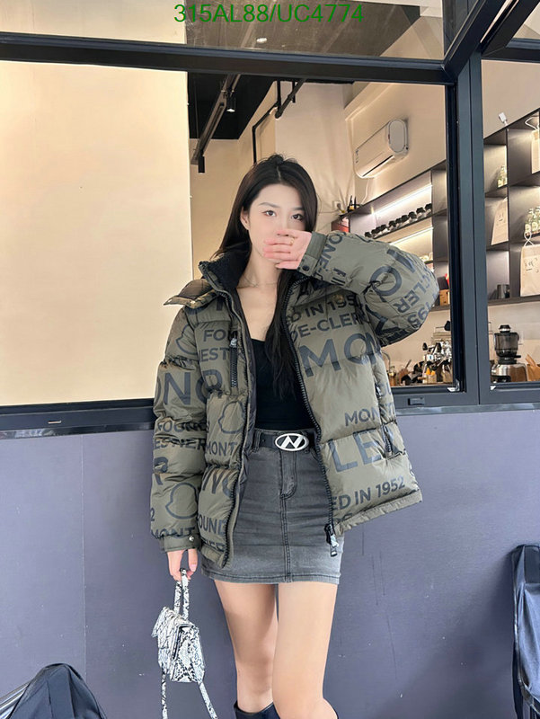 Moncler-Down jacket Women Code: UC4774 $: 315USD