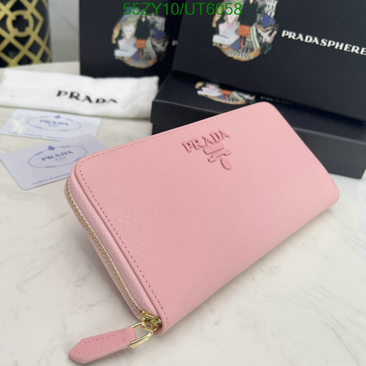 Prada-Wallet-4A Quality Code: UT6058 $: 55USD