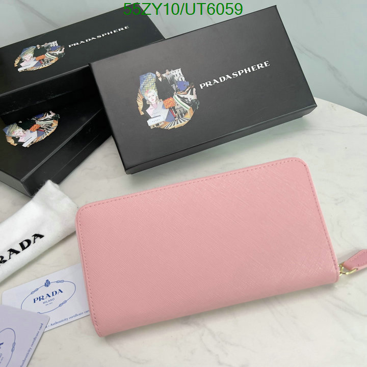 Prada-Wallet-4A Quality Code: UT6059 $: 55USD