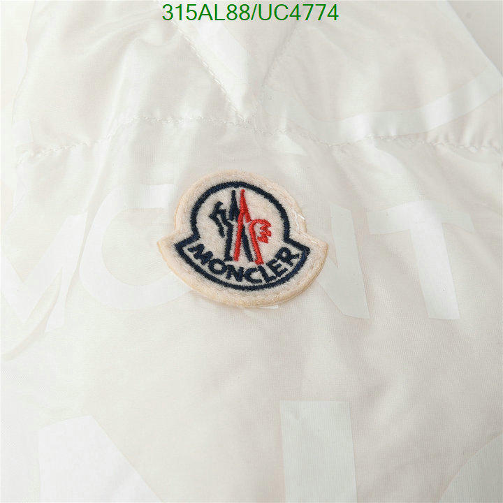 Moncler-Down jacket Women Code: UC4774 $: 315USD