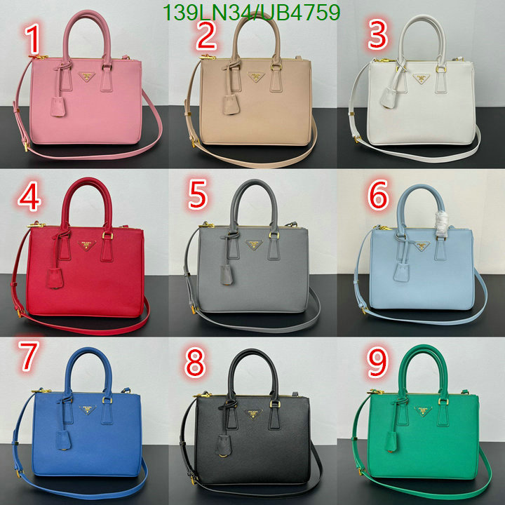 Prada-Bag-4A Quality Code: UB4759 $: 139USD